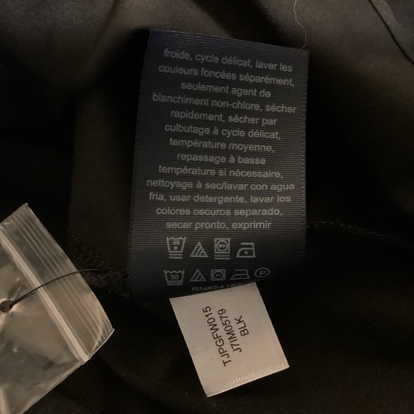 Tommy Hilfiger womens button down black shirt size XS - Picture 10 of 12